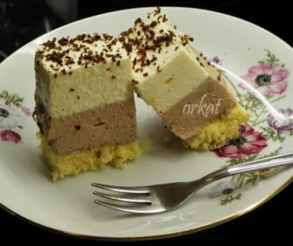 Habkönnyű csokoládékrémes szelet recept