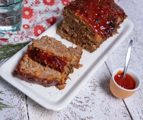 Ketchupos húskenyér recept