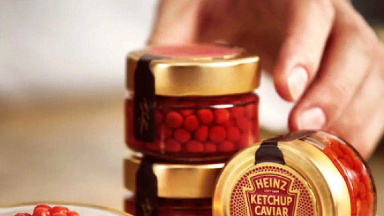 Heinz ketchup kaviár