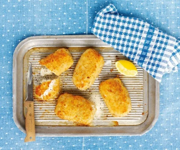 Sajtos kijevi csirke recept