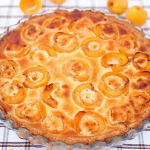 Sárgabarackos pitetorta recept