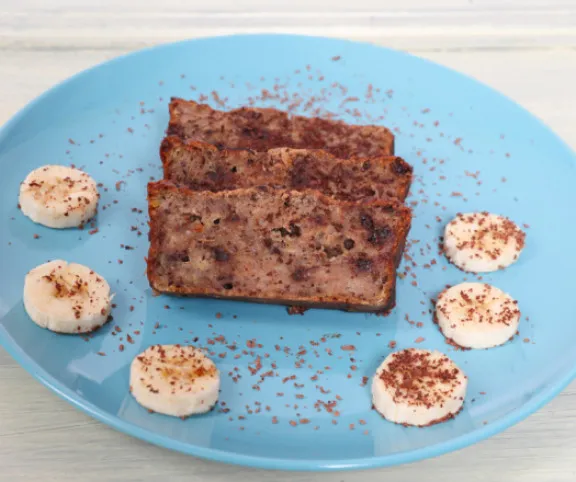 Chia magos banánkenyér recept