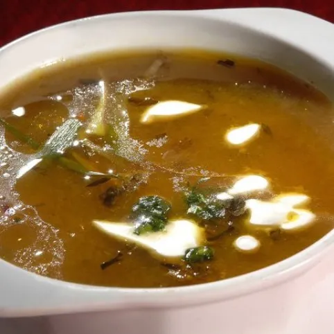 Tyúkleves húscipóval recept