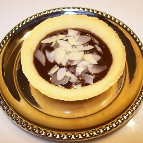 Csokoládés mini torták mandulával recept