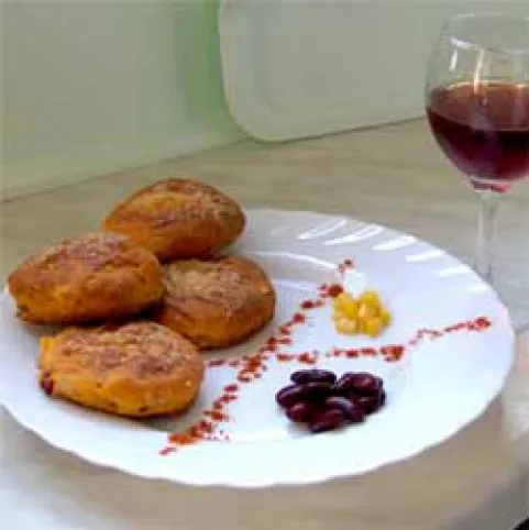 Mexikói-chilis pogácsa recept