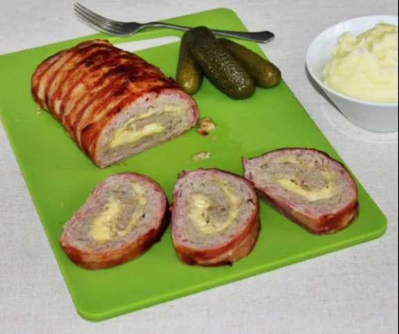 Stefánia sajttal és baconnel recept