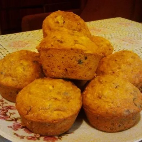 Mogyorós-sárgarépás muffin recept