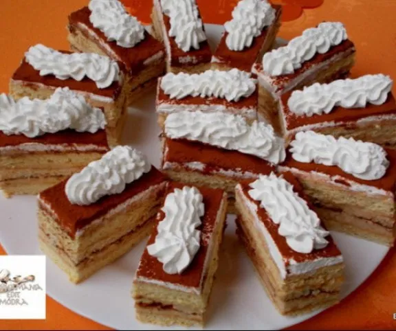 Mézes tiramisuszelet recept