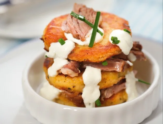 Tormás burgonyatortácska recept