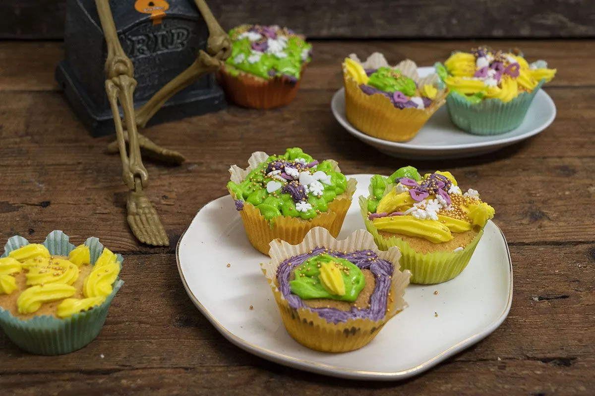 Halloweeni cupcake recept /Fotó: Mindmegette 