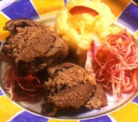 Töltött kacsamell recept