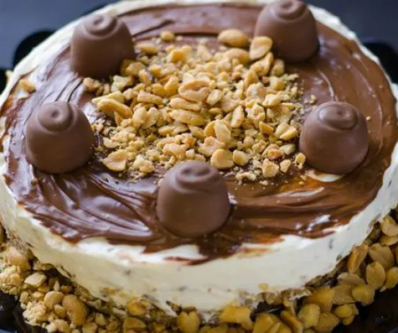 Csokis-mogyorós sajttorta sütés nélkül recept
