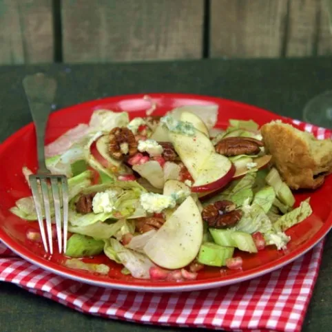 Almás-gránátalmás saláta recept