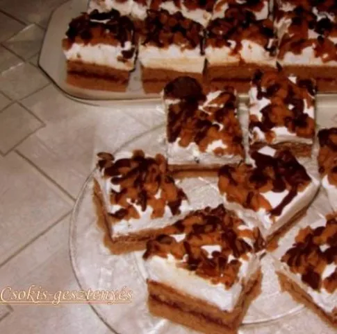 Csokis-gesztenyés finomság recept