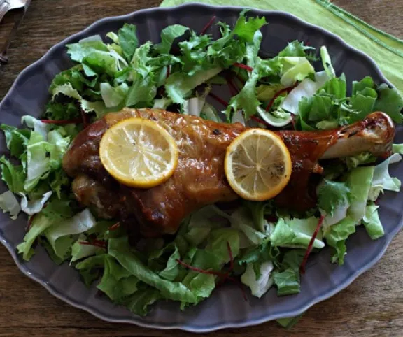 Citromos-mézes pulykacomb recept