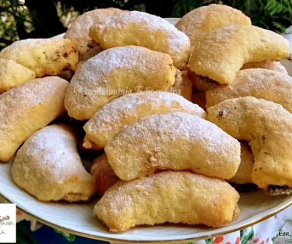 Omlós diós-mákos kifli recept