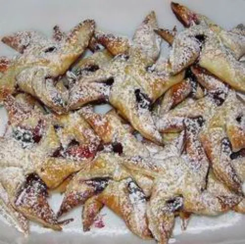 Áfonyás szélforgók recept