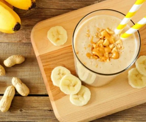 Mogyorós banánturmix recept