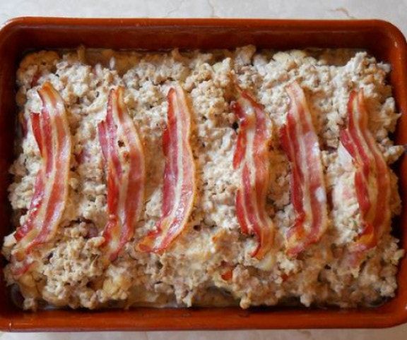 Baconös rakott karfiol recept