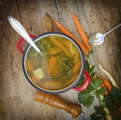 Villámgyors zöldségleves recept