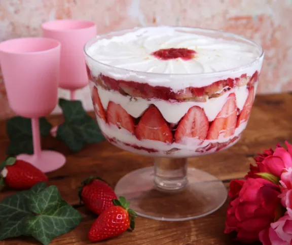 Epres trifle recept