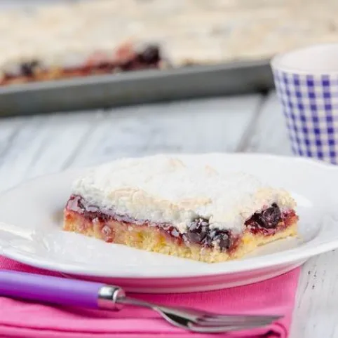 Áfonyás-kókuszos pite recept