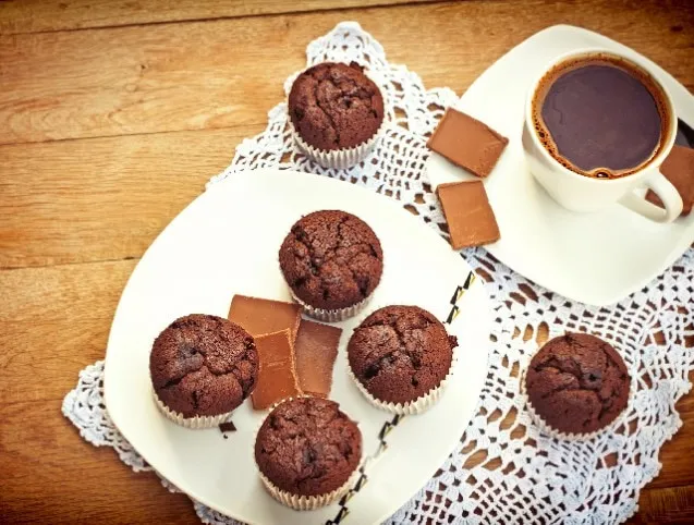 Krémes csokimuffin recept