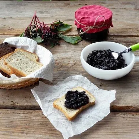 Bodzalekvár almával recept