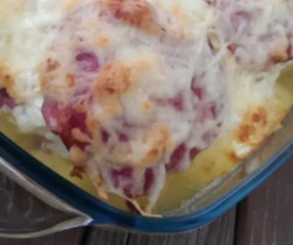 Rizzsel rakott tepsis karfiol recept