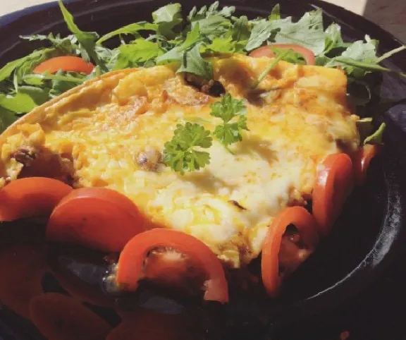 Chorizos fritatta recept