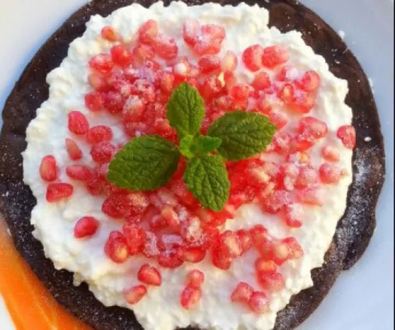 Gránátalmás-kakaós palacsinta recept