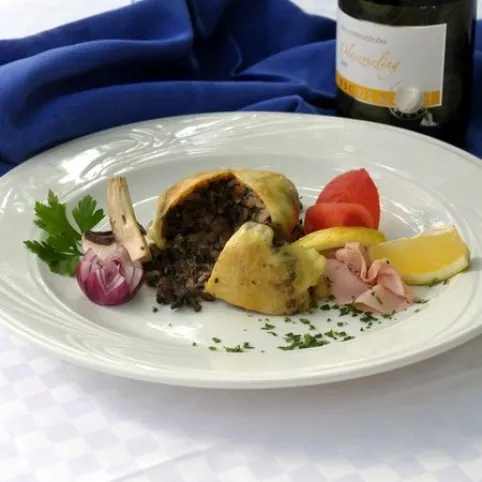 Sajtos töltött gomba recept