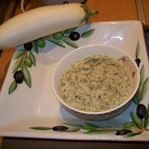 Baba ghanoush - fehér padlizsánból recept