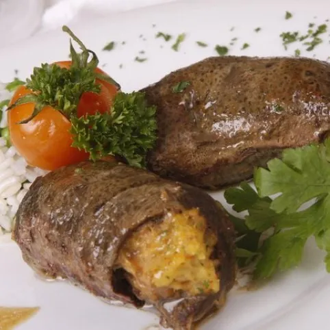 Ínyenc töltött máj recept