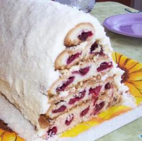 Meggyes tésztaházikó recept