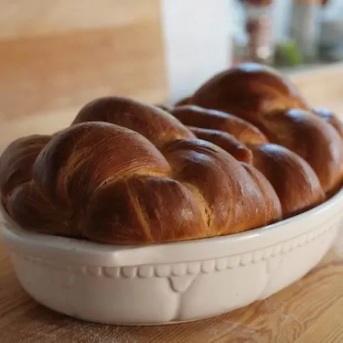 Foszlós fonott kalács II. recept