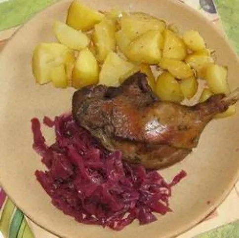 Sült kacsacomb recept