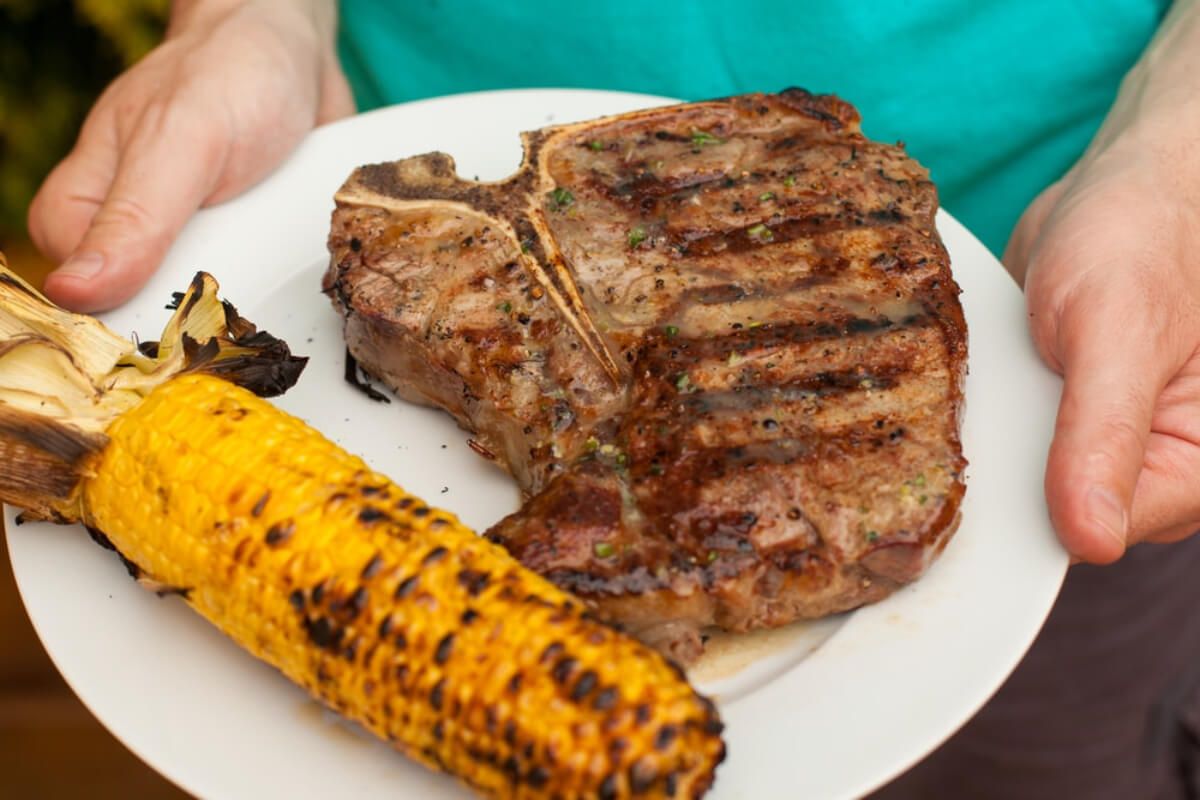 Grillezett T-bone steak recept