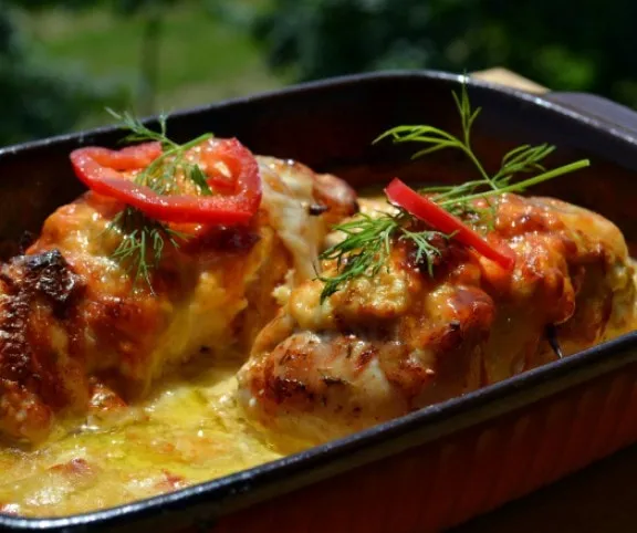 Tavaszi csirkemelltekercs recept