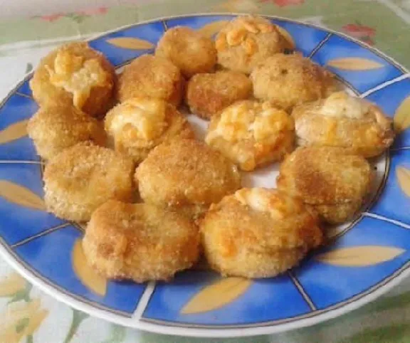 Sajtos rántott cukkini recept