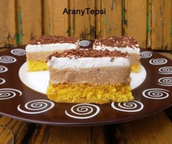 Karamellás-tejszínes sütemény recept