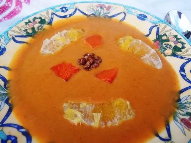 Narancsos sütőtökkrémleves cointreau-vel recept