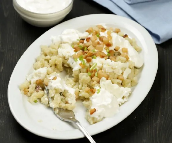 Juhtúrós haluska recept