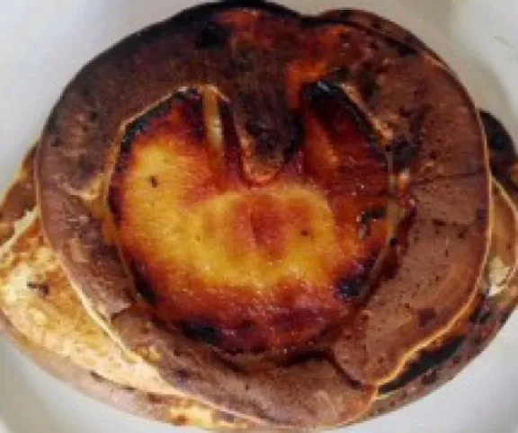 Karamellizált almás palacsinta recept