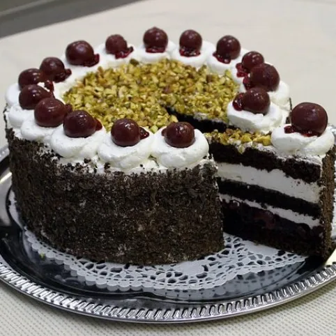 Fekete-erdei meggytorta II. recept