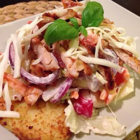 Joghurtos csirkesaláta recept