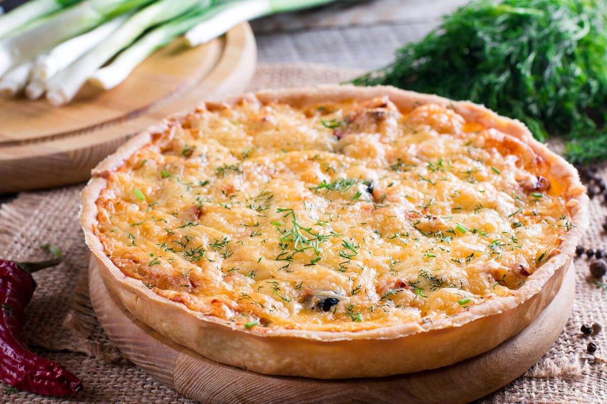 A quiche még finomabb lesz tőle (Shutterstock)