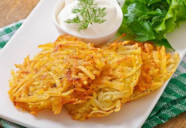 A rösti akkor jó, ha szálas a burgonya, kívül ropogós, belül krémesen puha