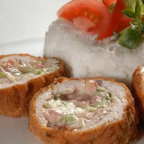 Spárgával töltött csirkemell recept