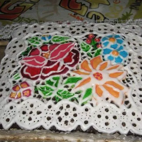 Csipkés torta recept